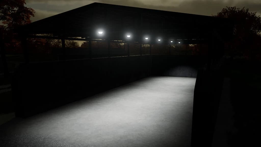 BUNKERSILO WITH ROOF 2