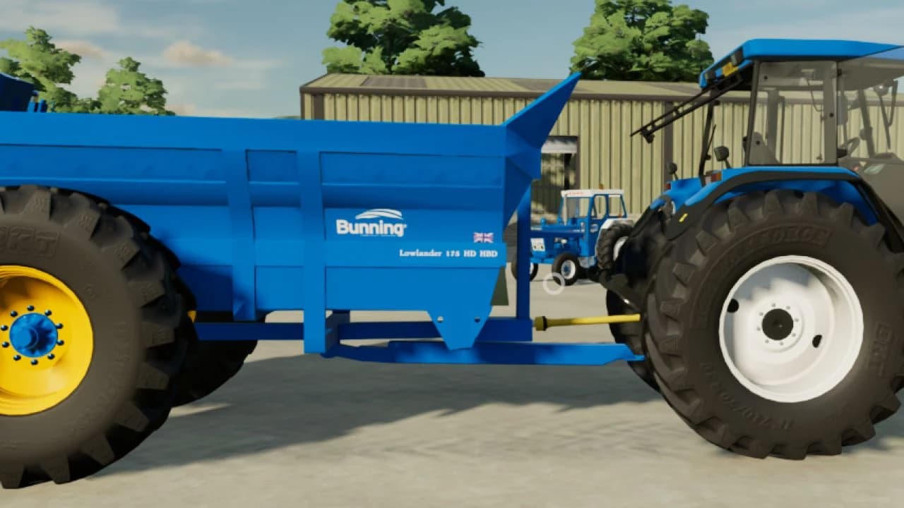 BUNNING JUDE MANURE SPREADER 2
