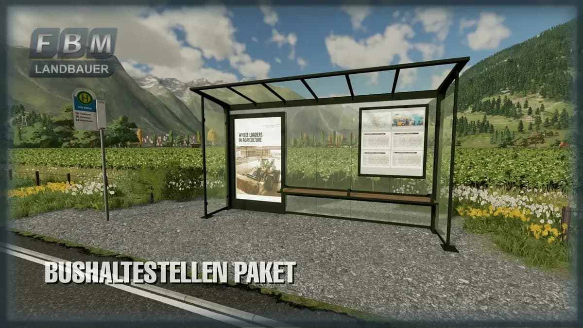 BUS STOP DE PACK 4