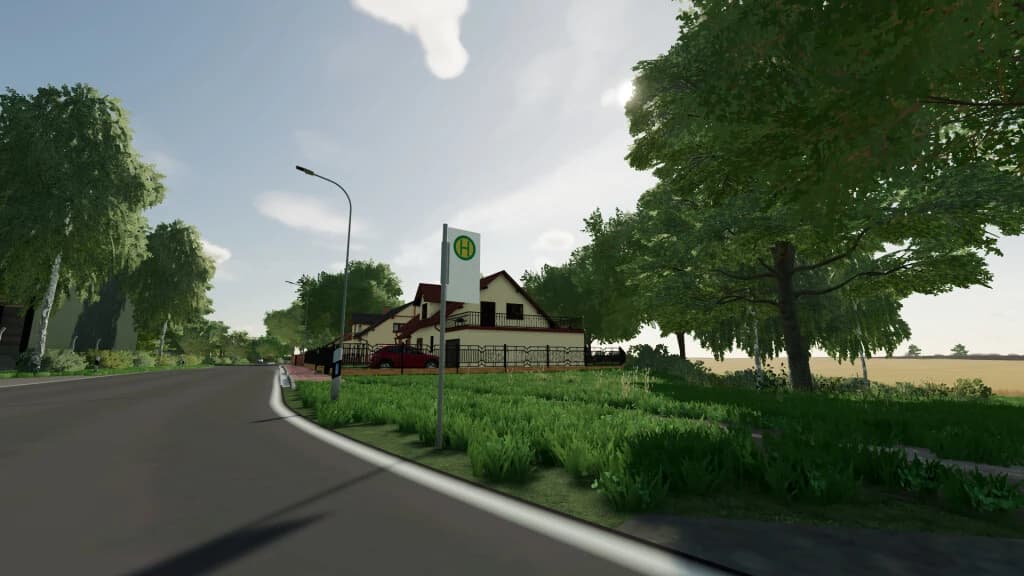 BUS STOP SIGN (PREFAB)
