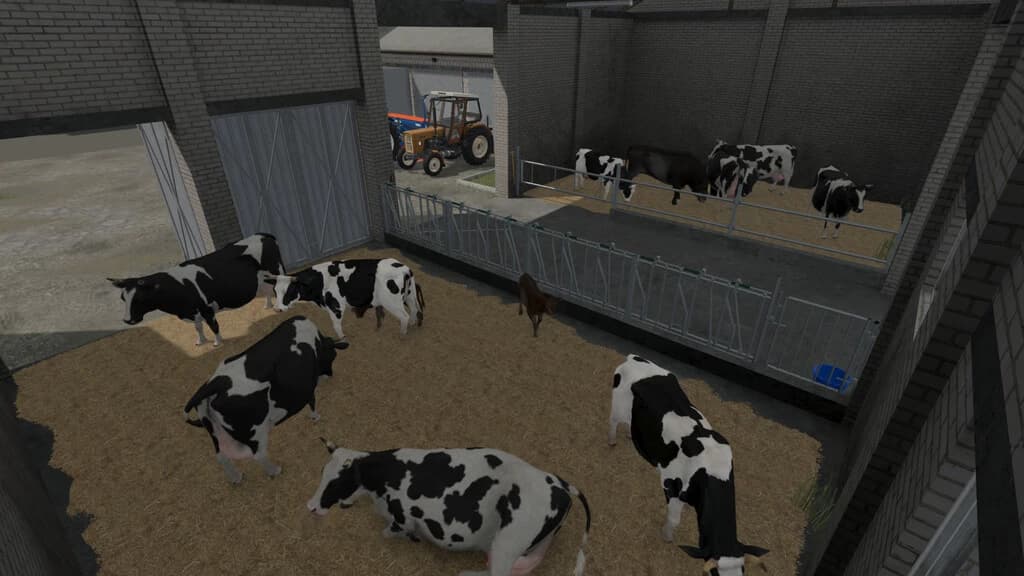 Barn With Cows 2