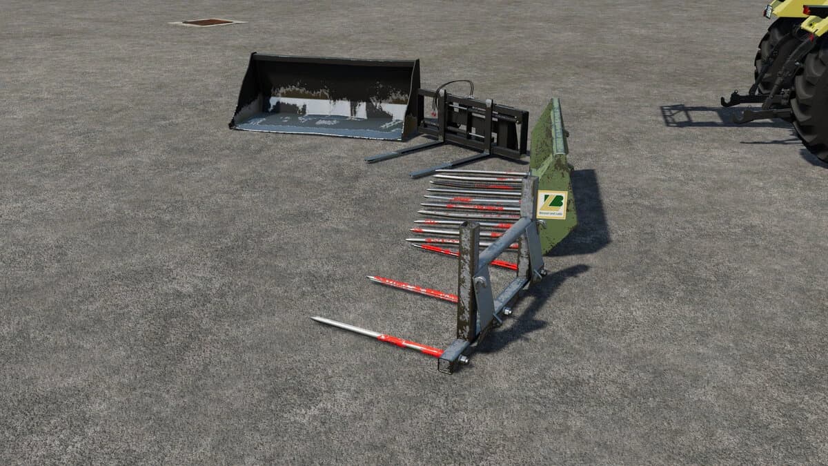 Baas Frontloader Tool Set 2