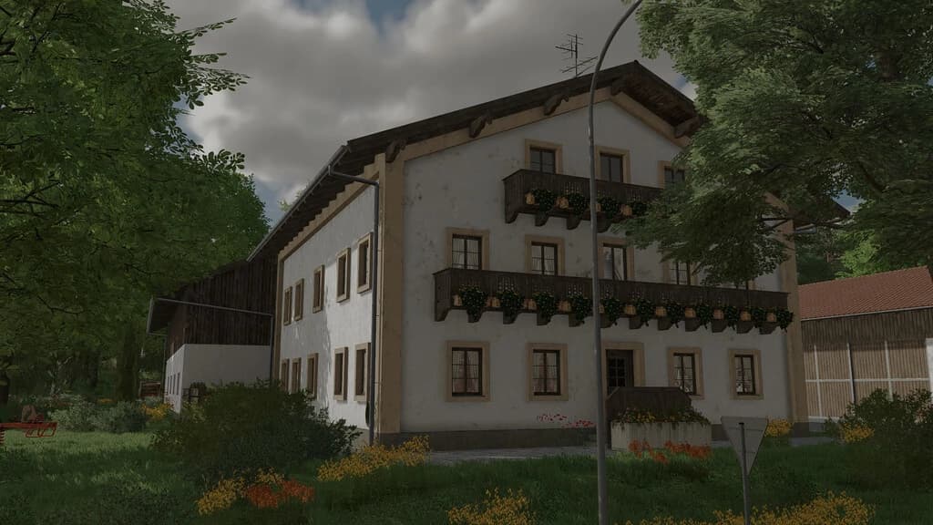 Bavarian Farm House With Hall 4