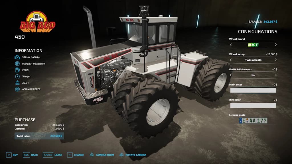 Big Bud 450 Rust Edition 2