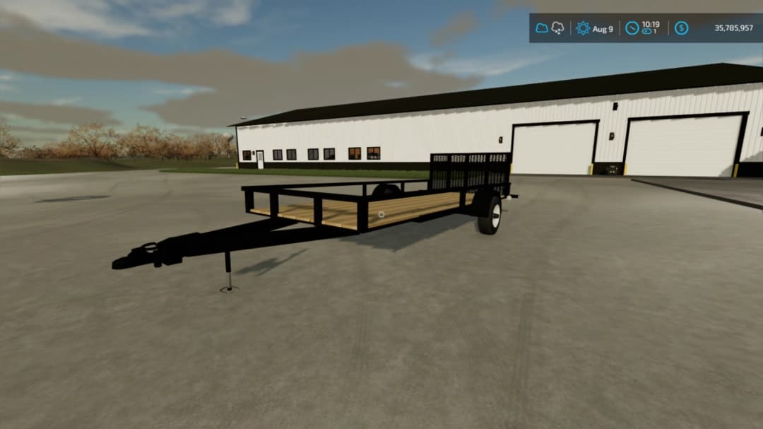 Big Tex Utility Trailer Converted 4