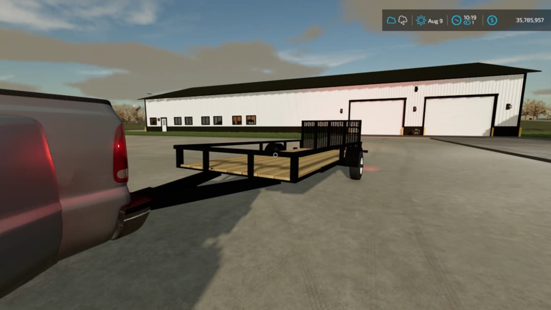 Big Tex Utility Trailer Converted 2