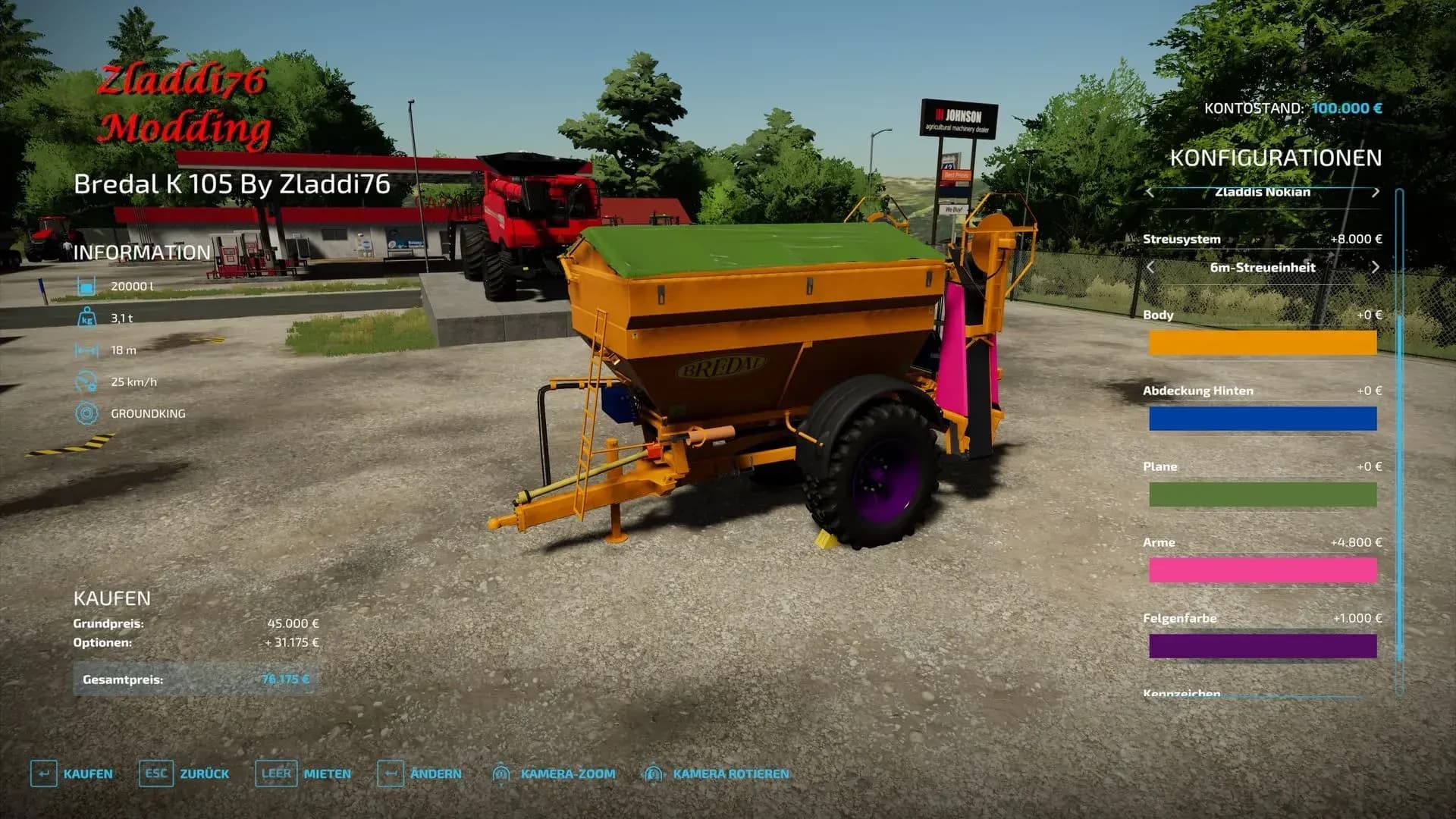 Bredal K 105