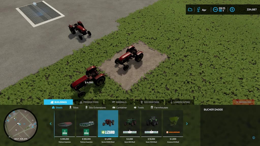 Bucher D4000 Placeable 3