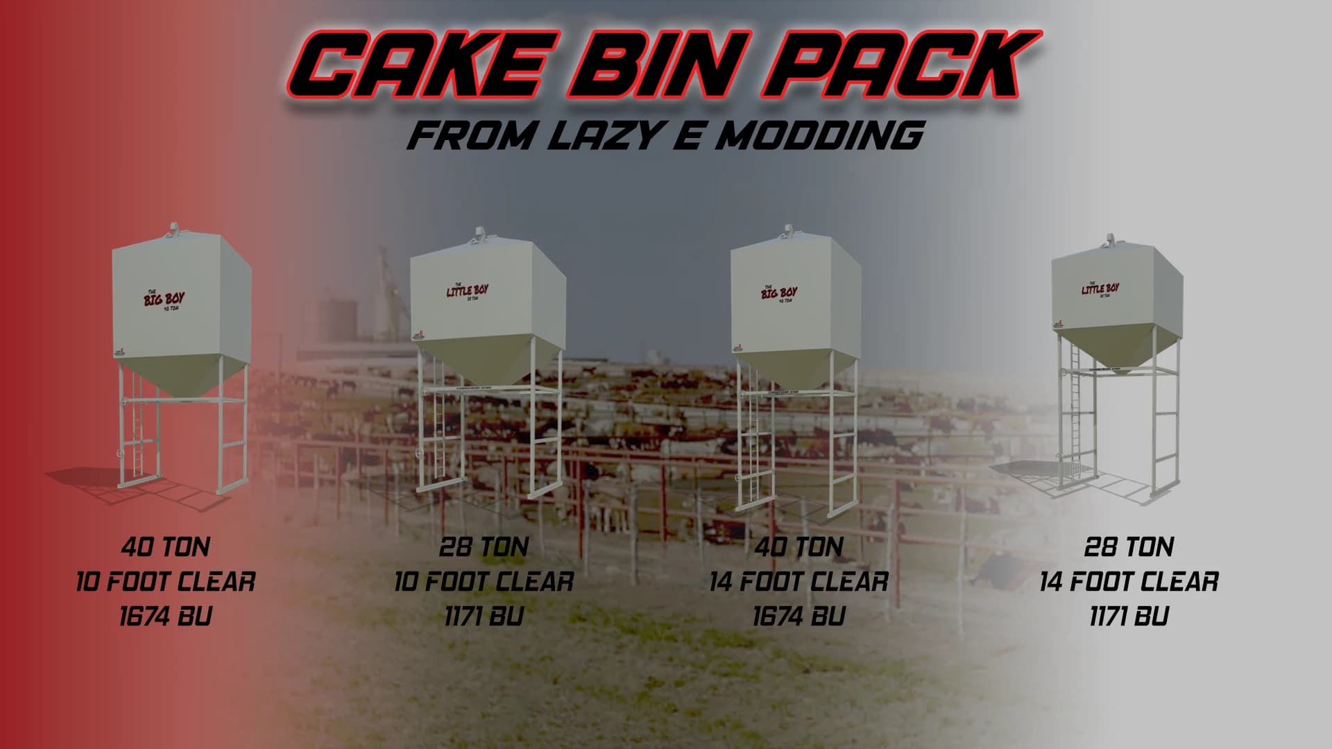 CAKE BIN PACK 5