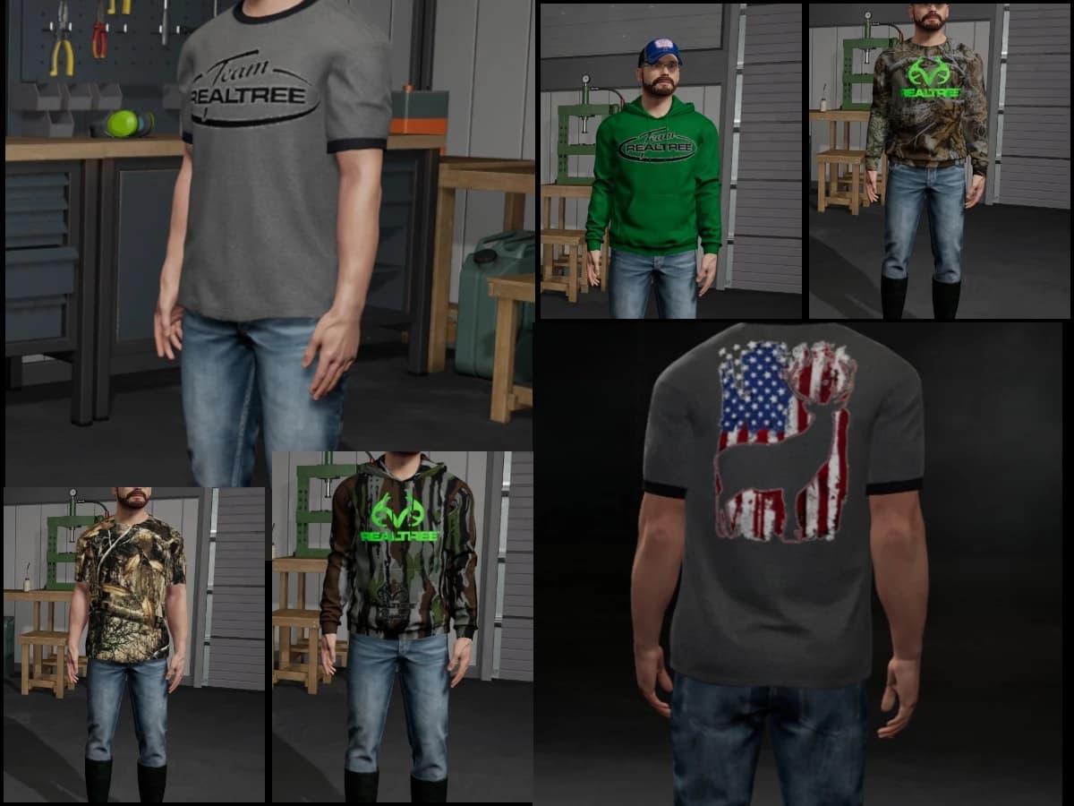 CAMO THEMED CLOTHING PACK 2