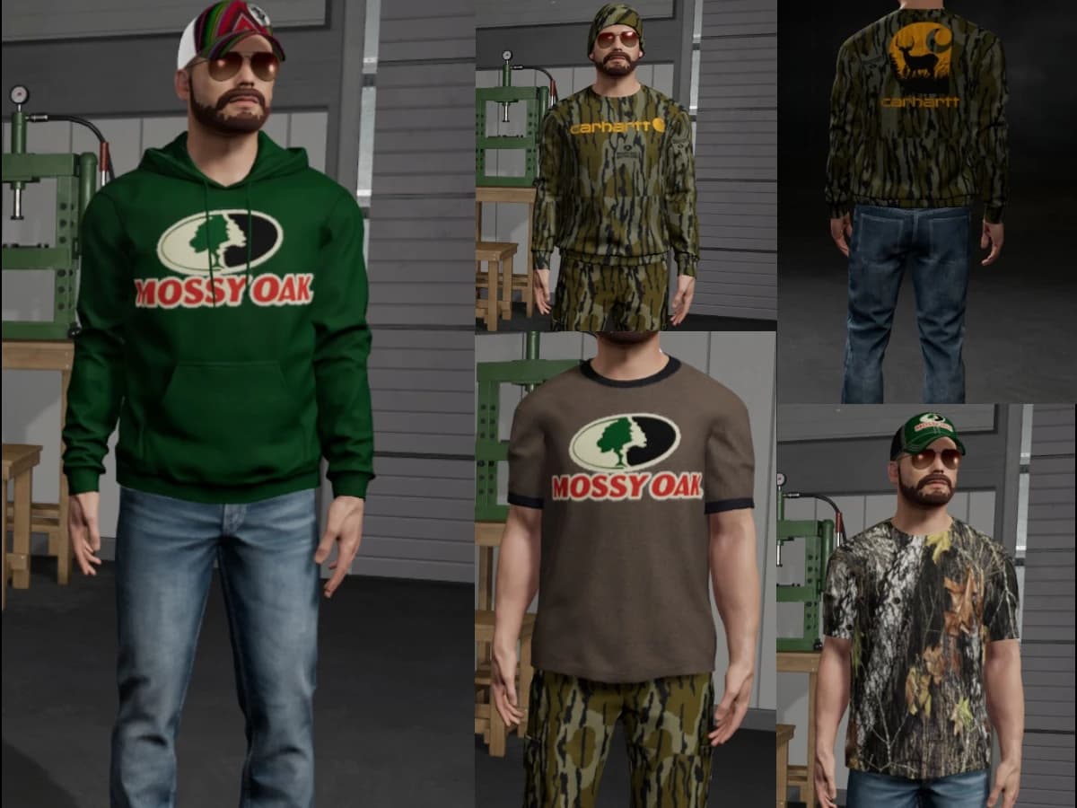 CAMO THEMED CLOTHING PACK