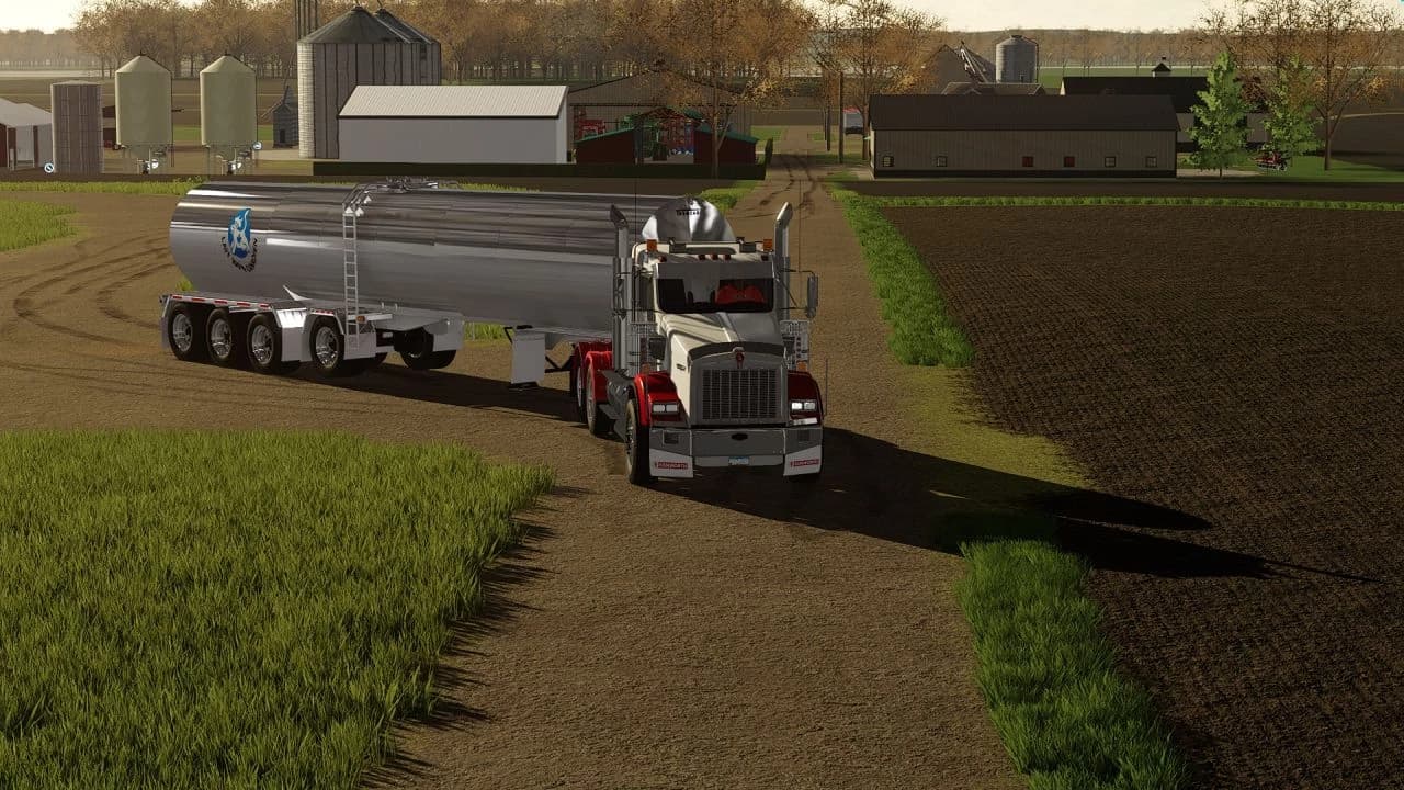 CANADIAN MILK TRAILER 3