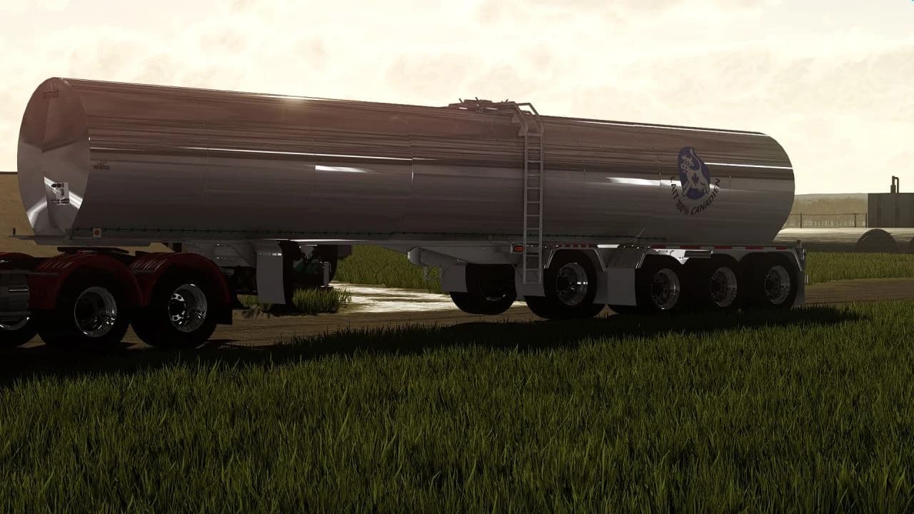 CANADIAN MILK TRAILER 2