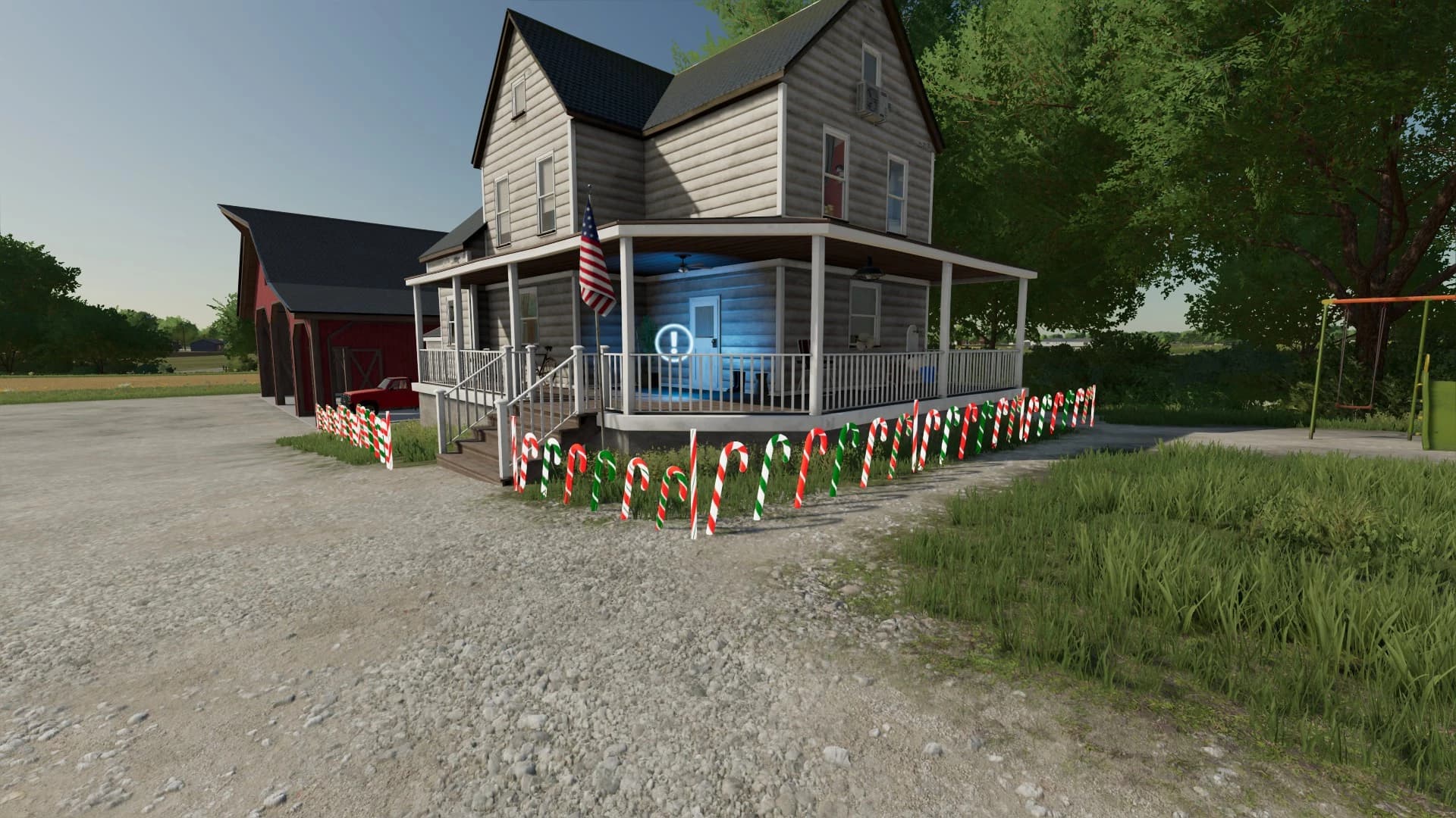 CANDY CANE FENCE