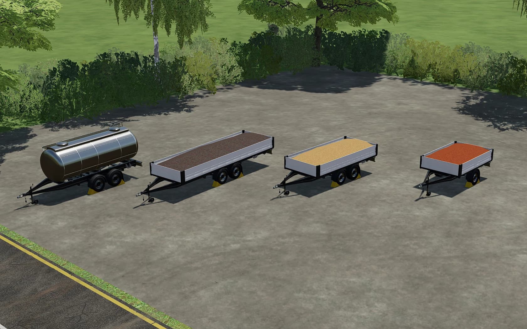 CAR TRAILERS PACK 3