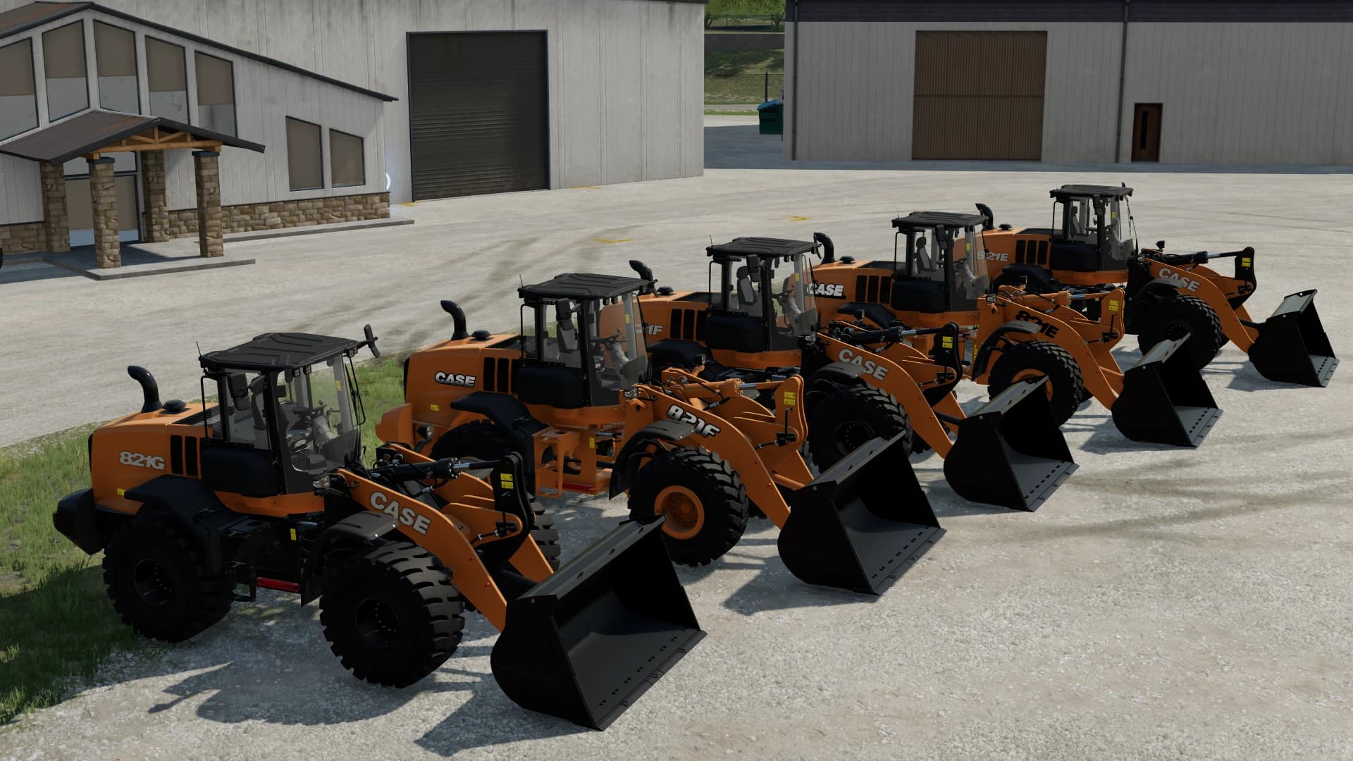 CASE 821 E/F/G LOADER PACK 3