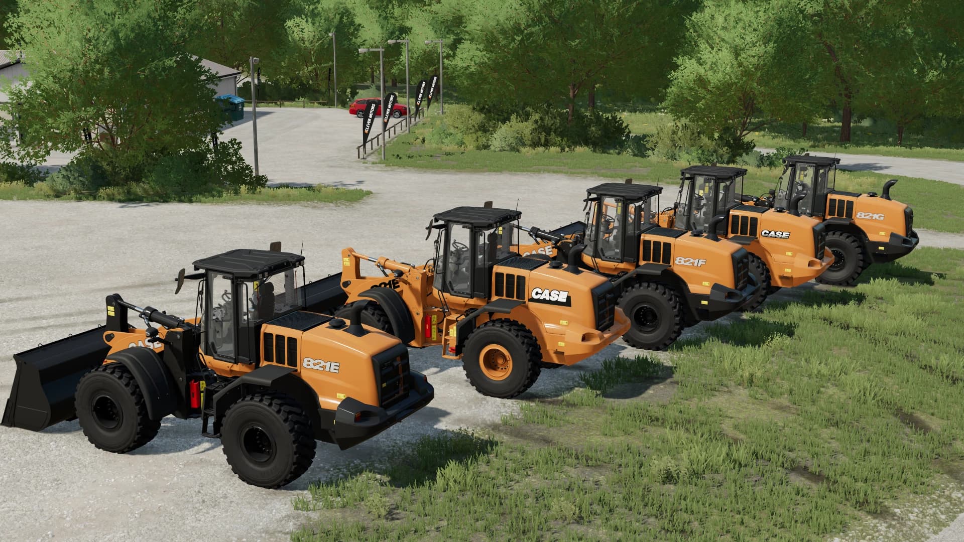CASE 821 E/F/G LOADER PACK 2