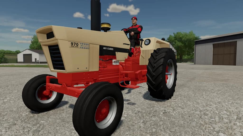 CASE 970, 1070 AGRI KING 4