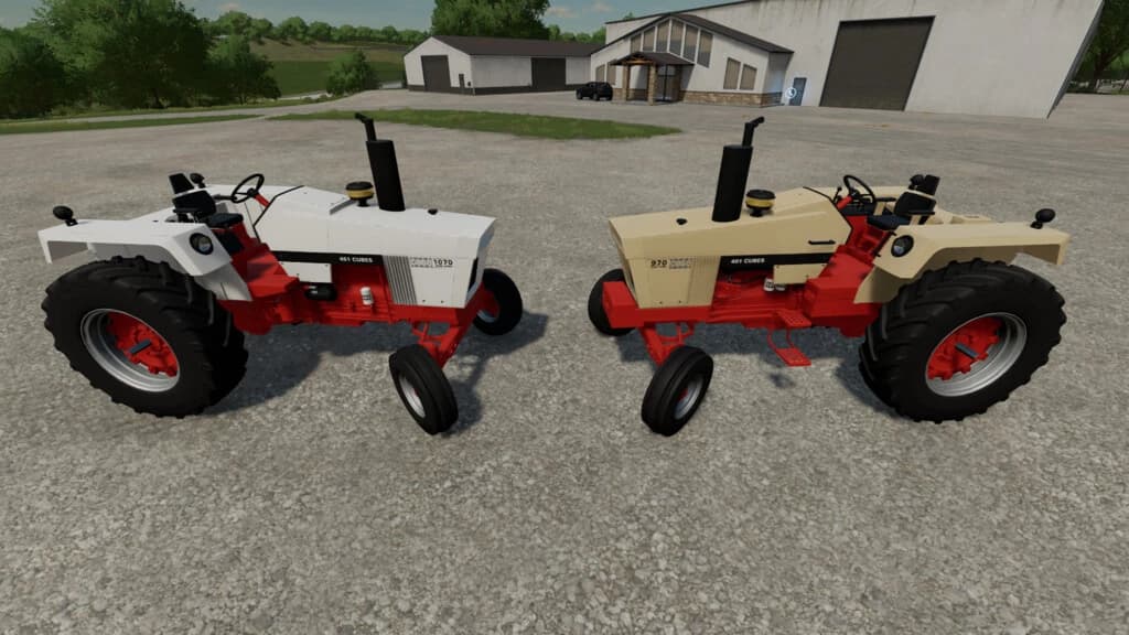 CASE 970, 1070 AGRI KING 2