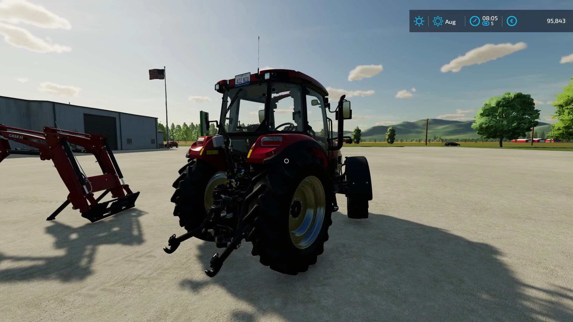 CASE FARMALL 120C 4