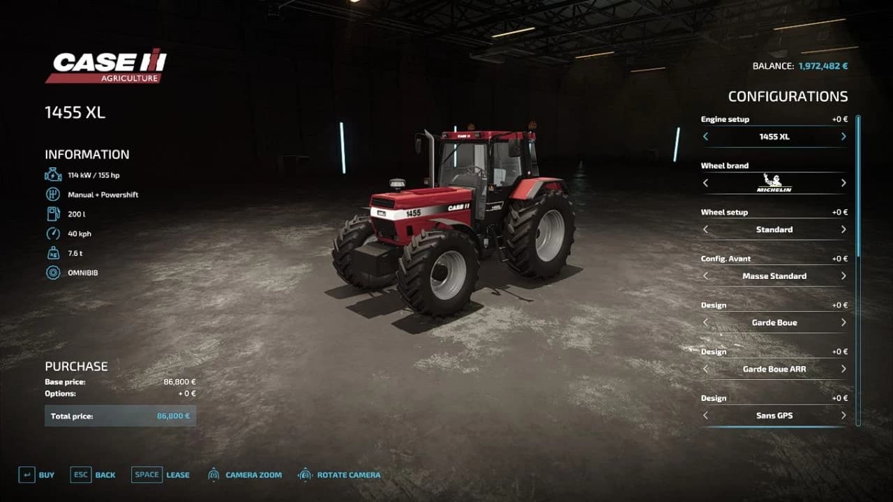 CASE IH 1455XL