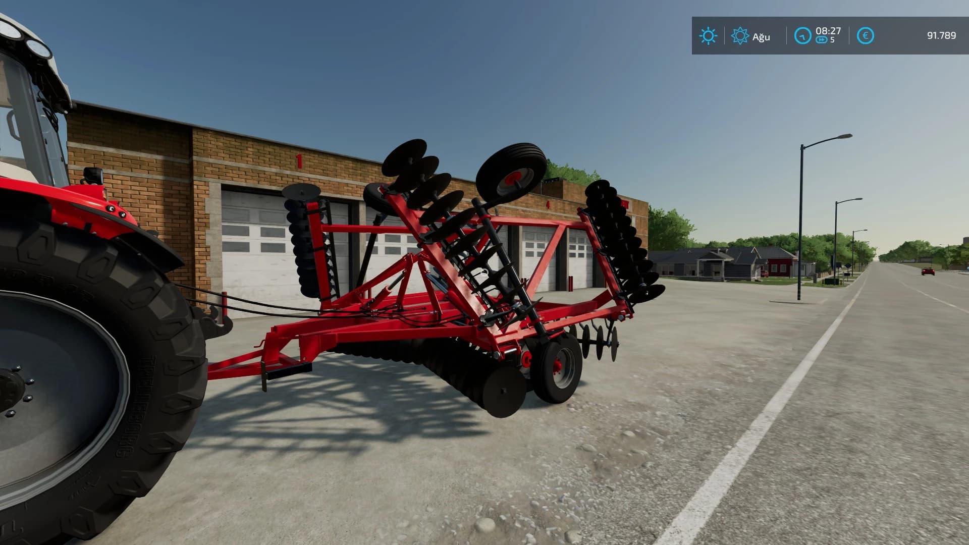 CASE IH 580 DISK CULTIVATOR 2