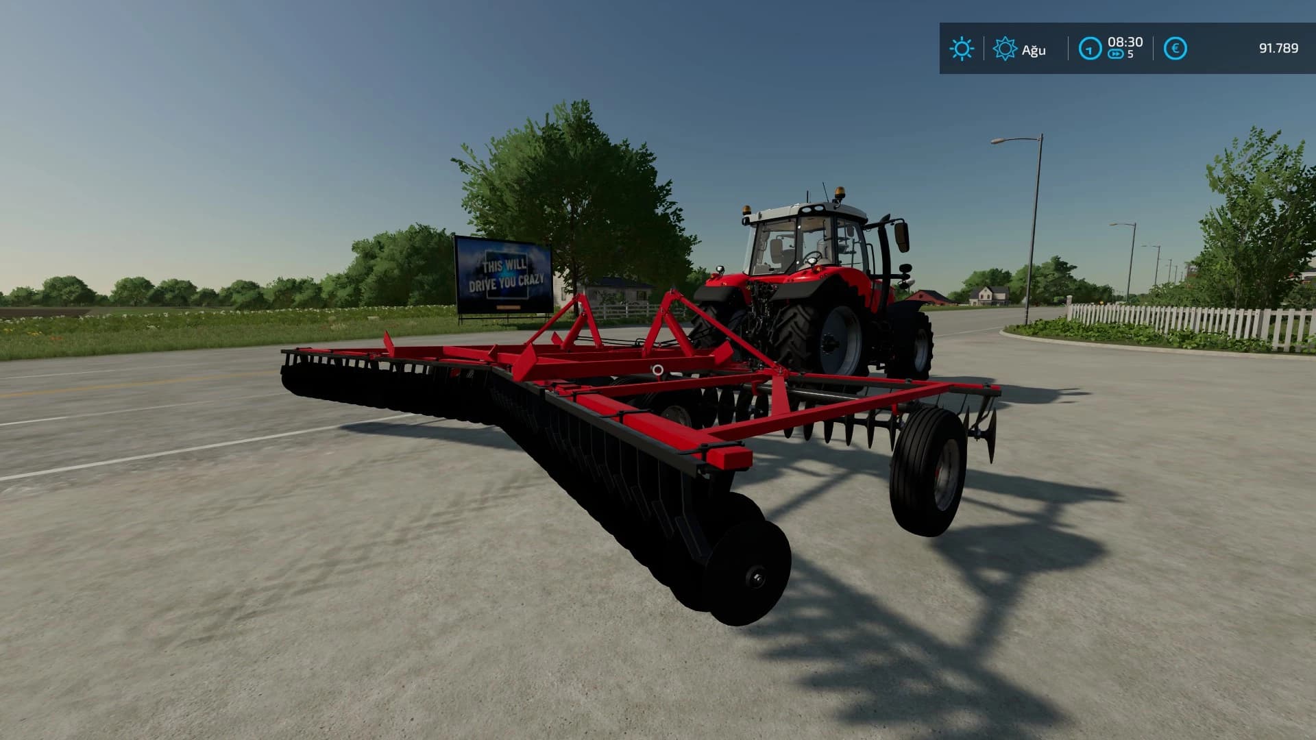 CASE IH 580 DISK CULTIVATOR
