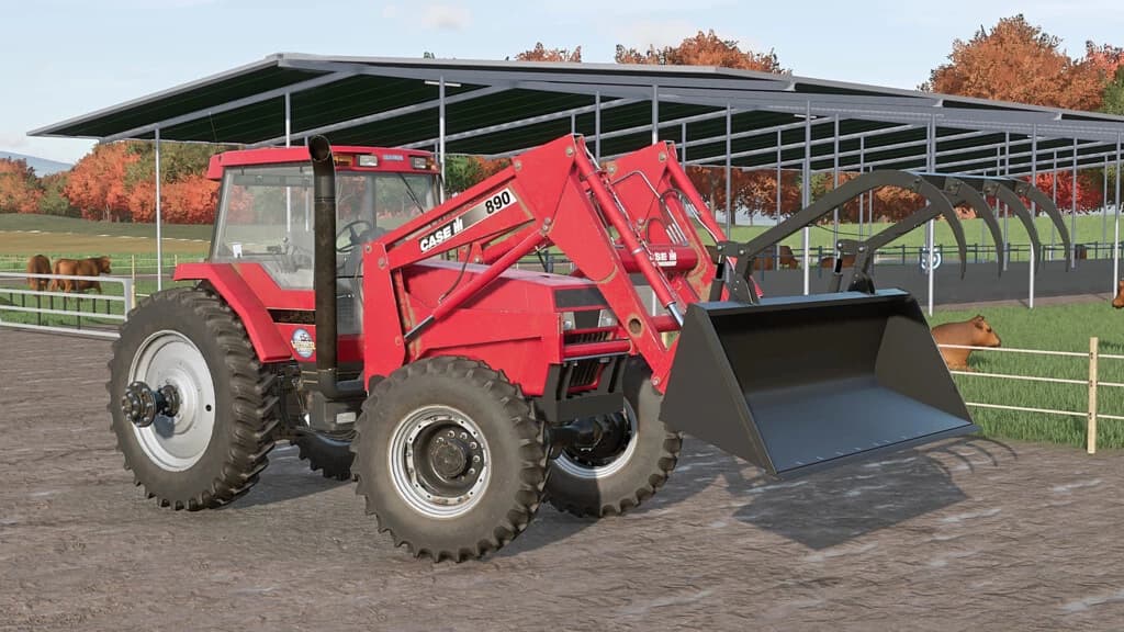 CASE IH 890 LOADER 3