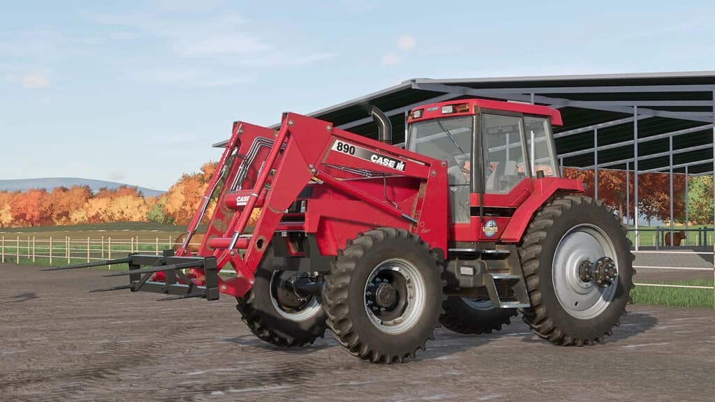 CASE IH 890 LOADER 2