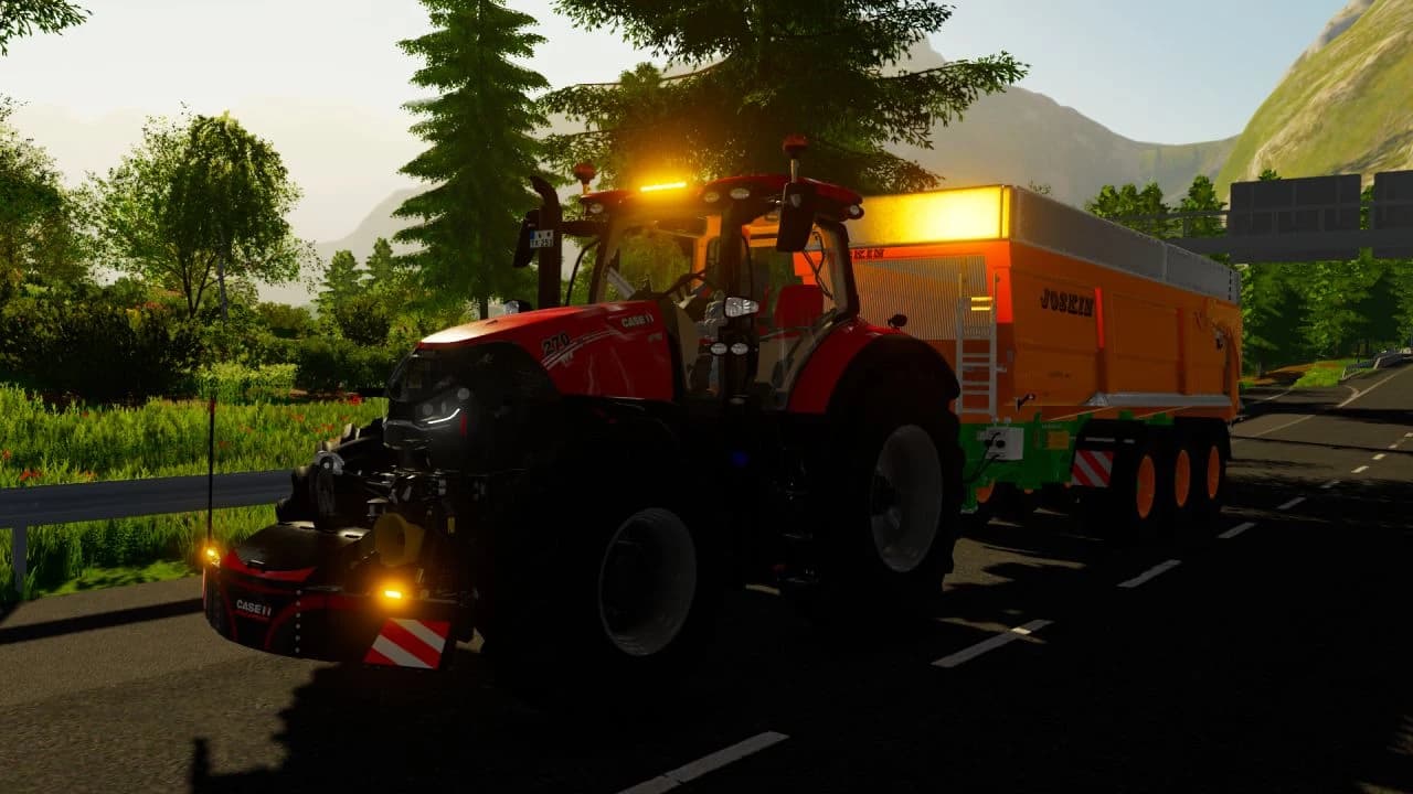 CASE IH OPTUM AFS 270 + BUMPER 3