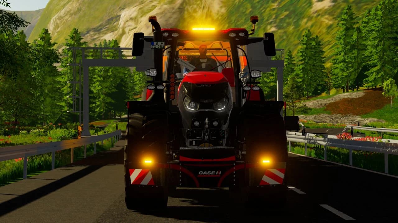 CASE IH OPTUM AFS 270 + BUMPER 2
