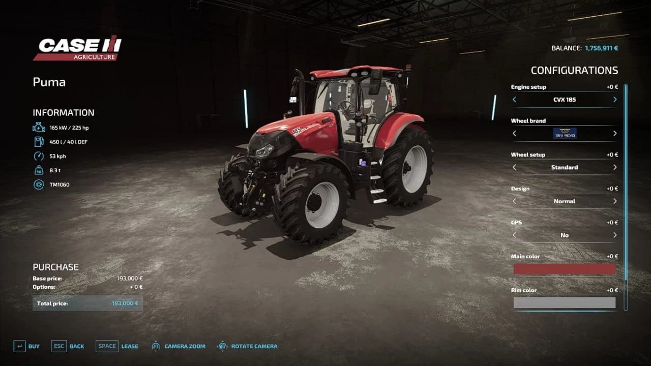 CASE IH PUMA 185-240 2020
