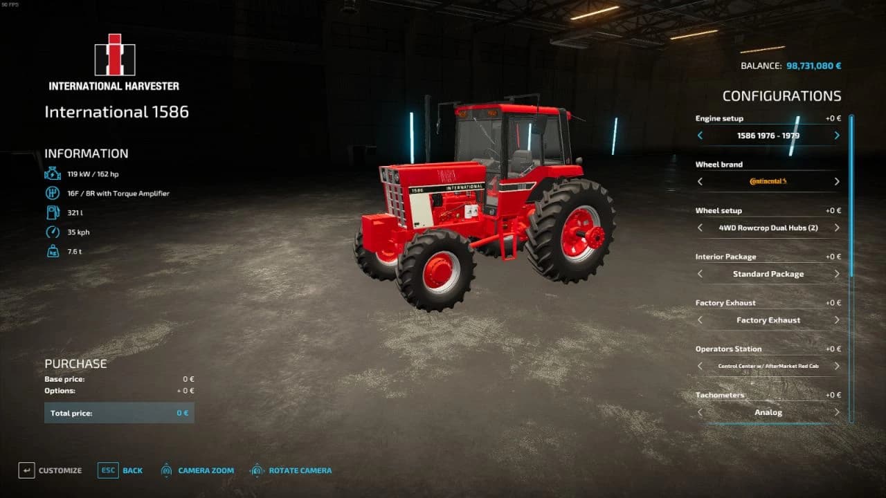 CASE INTERNATIONAL 86 SERIES 3