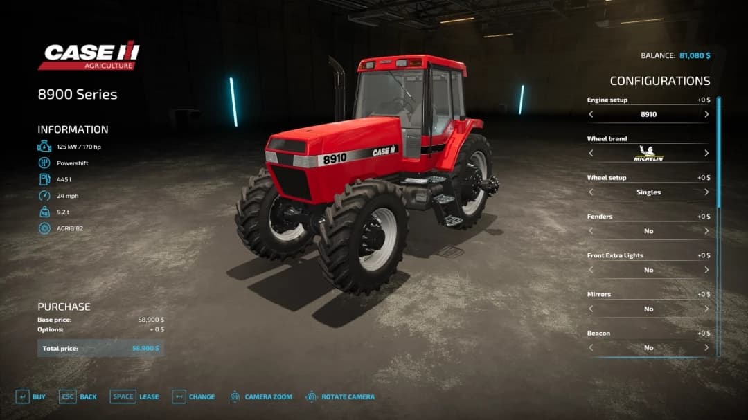 CASE MAGNUM 8900 SERIES 2