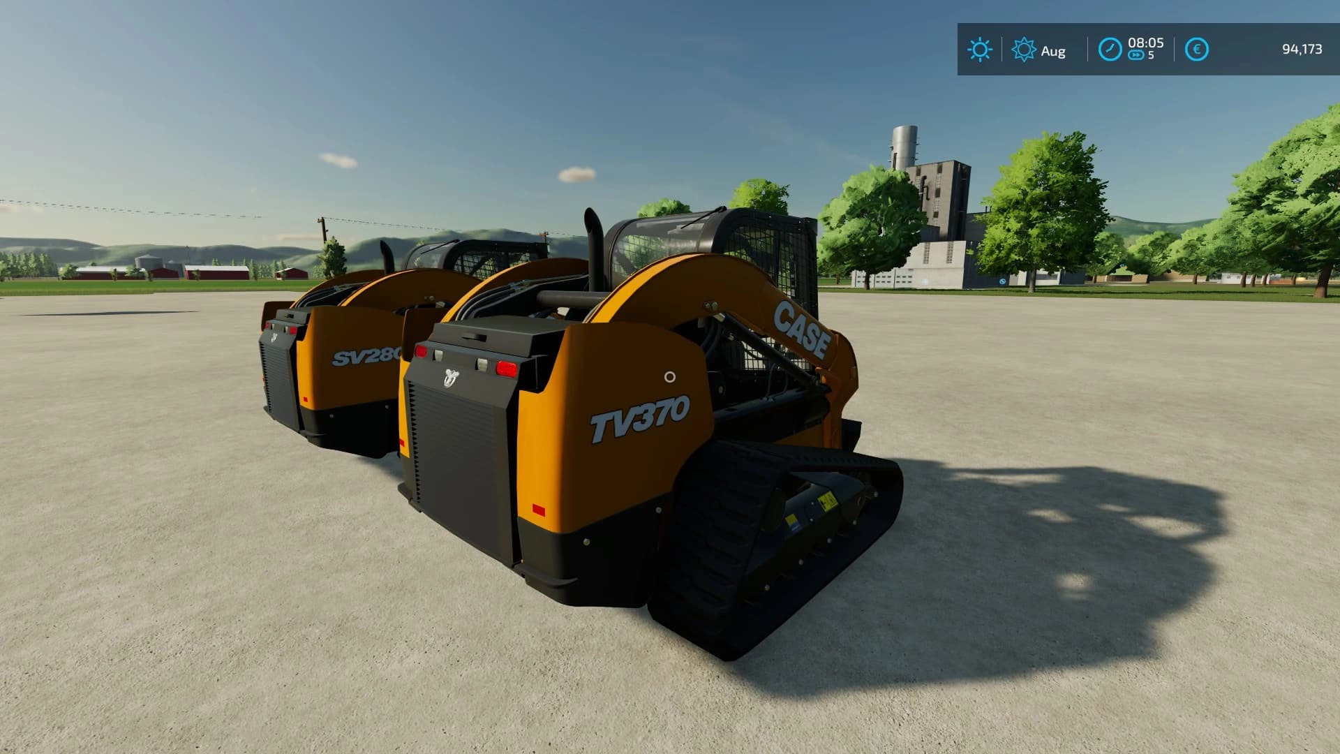 CASE SV280 & TV370 SKIDSTEER PACK 4