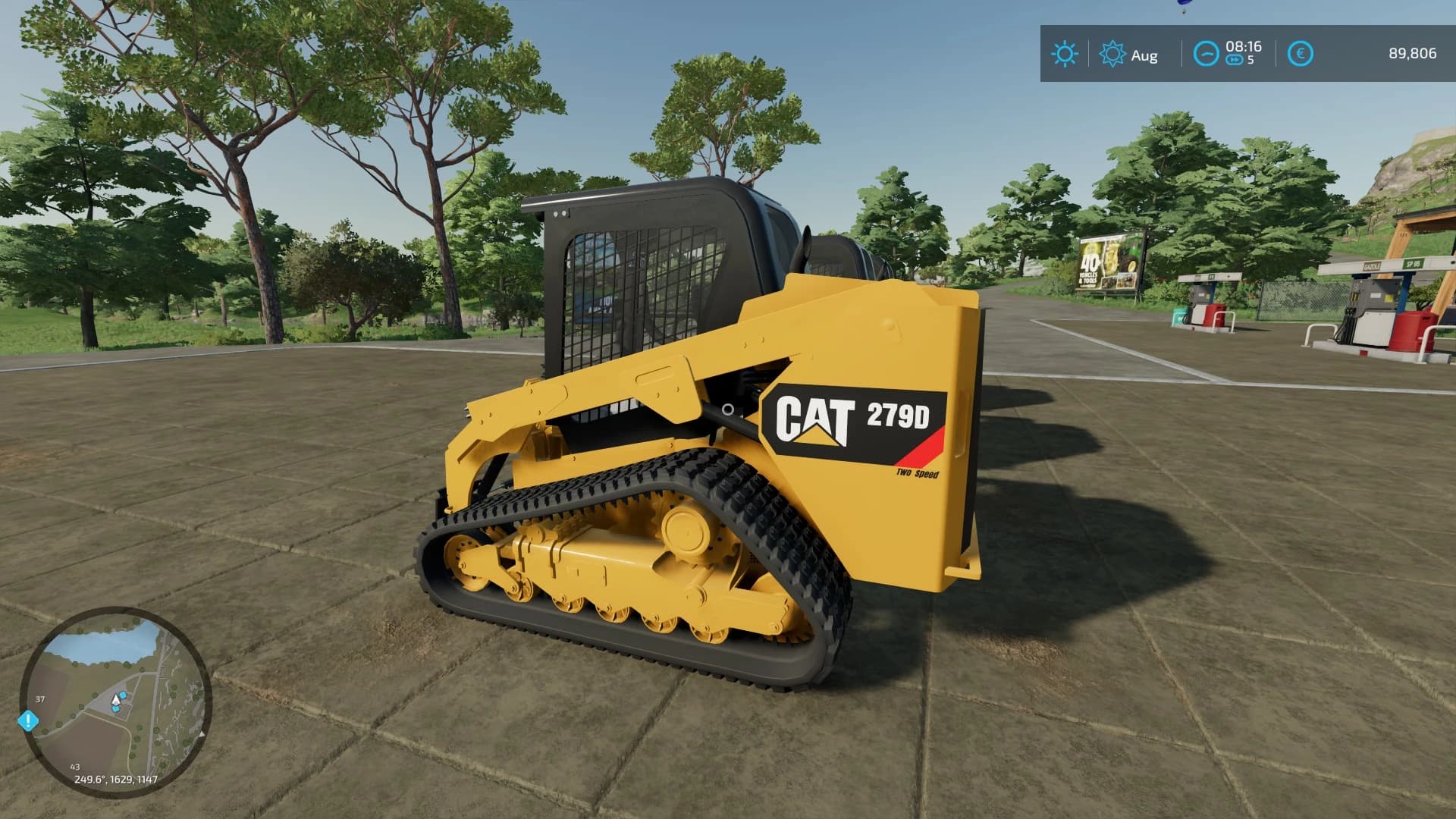 CAT 246D 4
