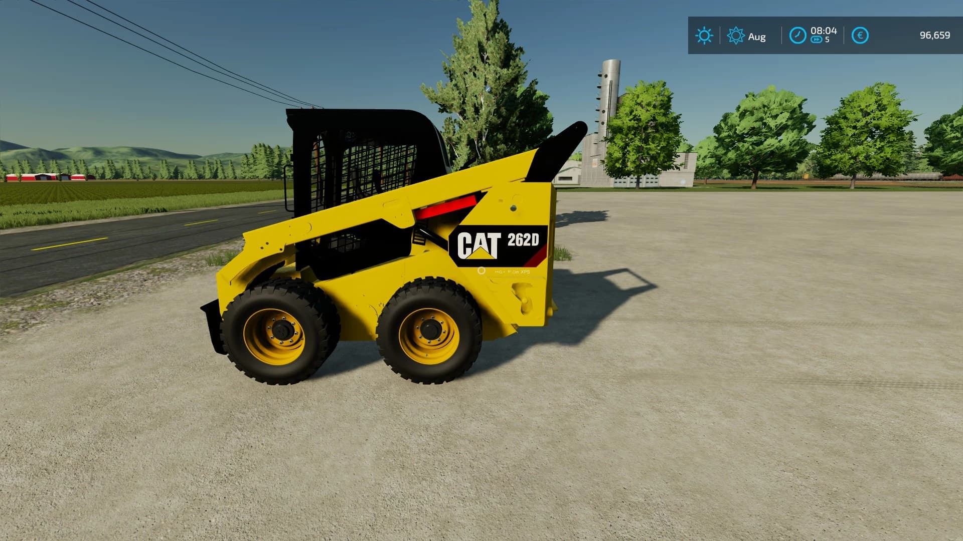 CAT 262 SKID STEER 4