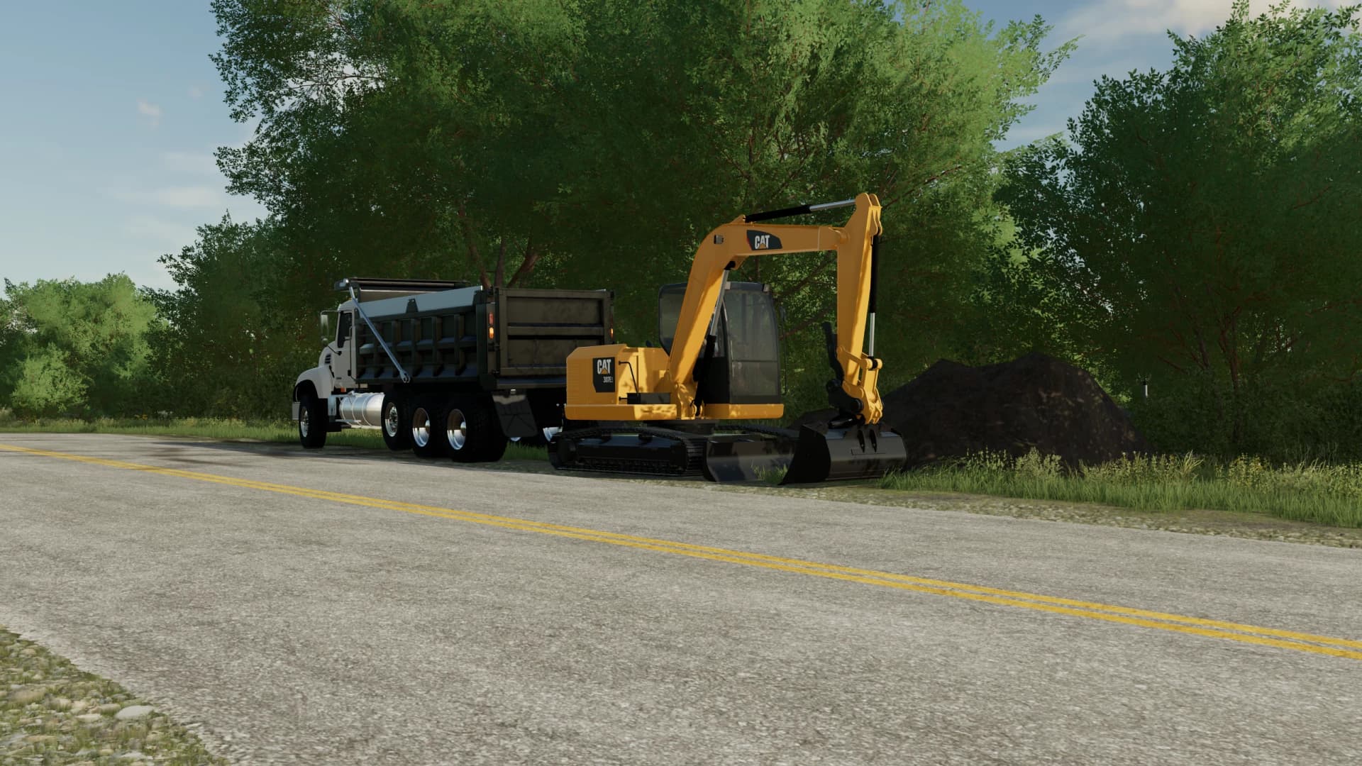 CAT 307E2 FS22 3