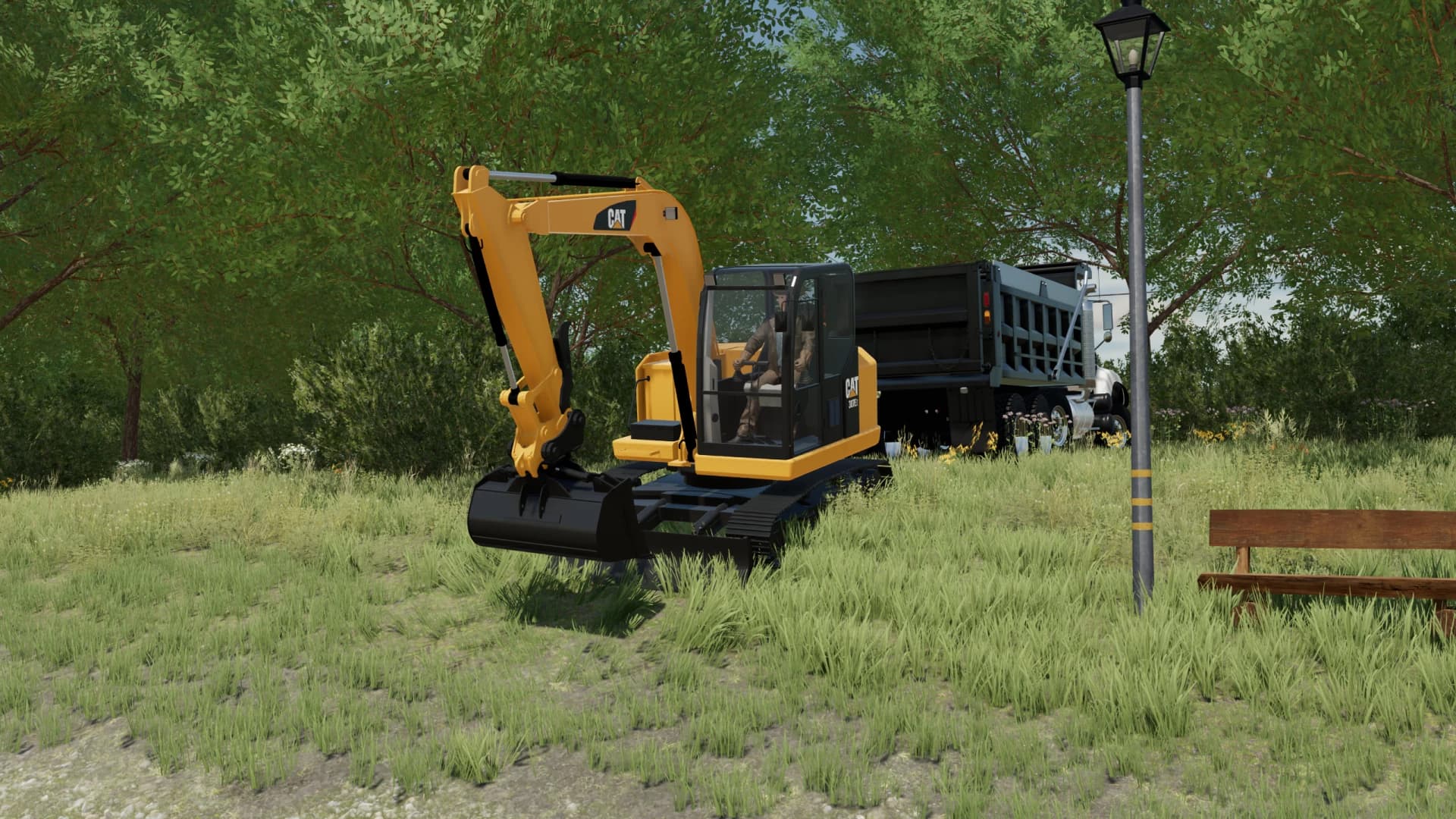 CAT 307E2 FS22 2