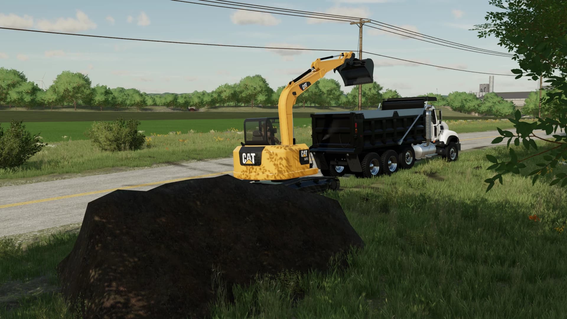CAT 307E2 FS22