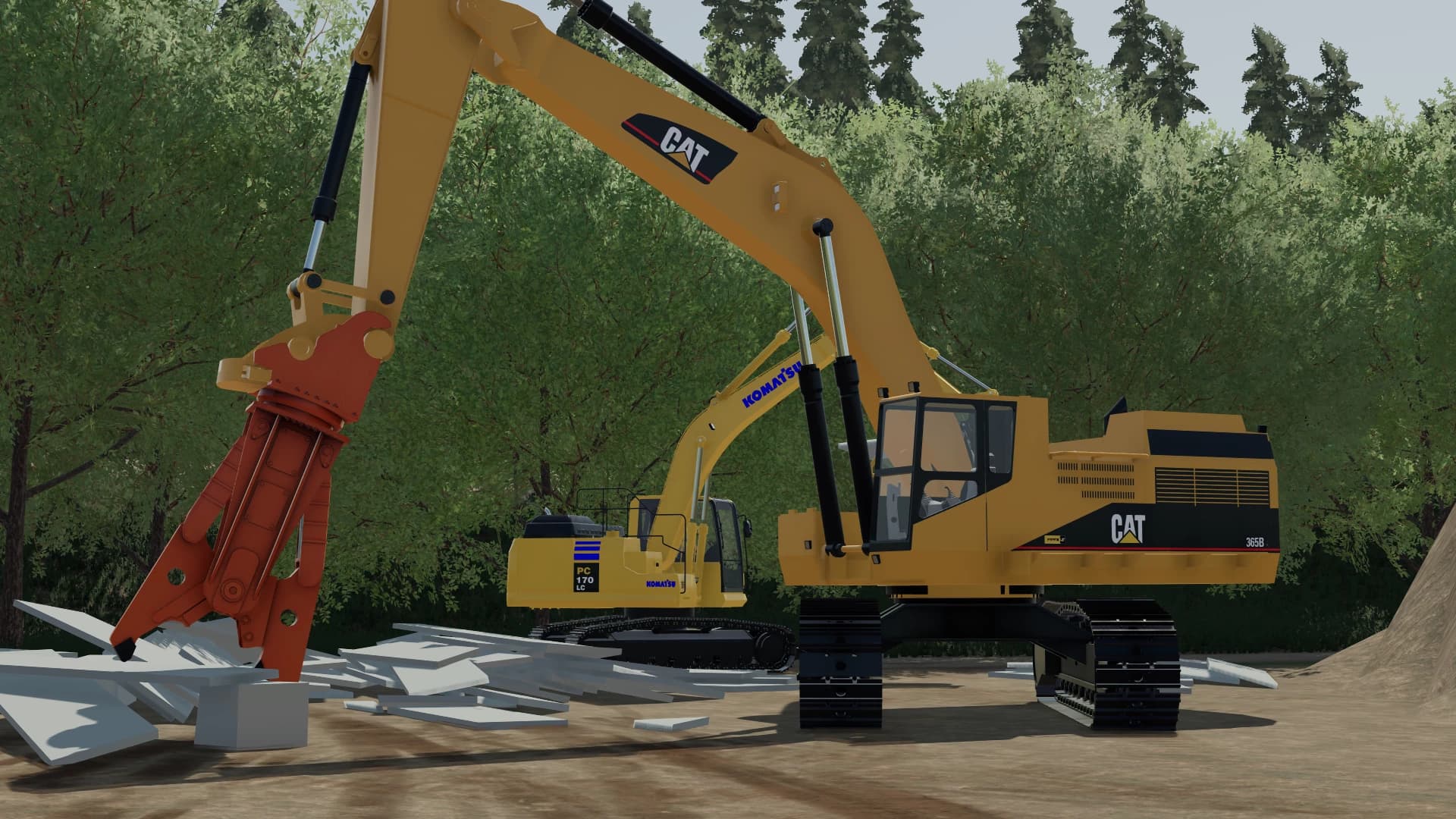 CAT 365B 4