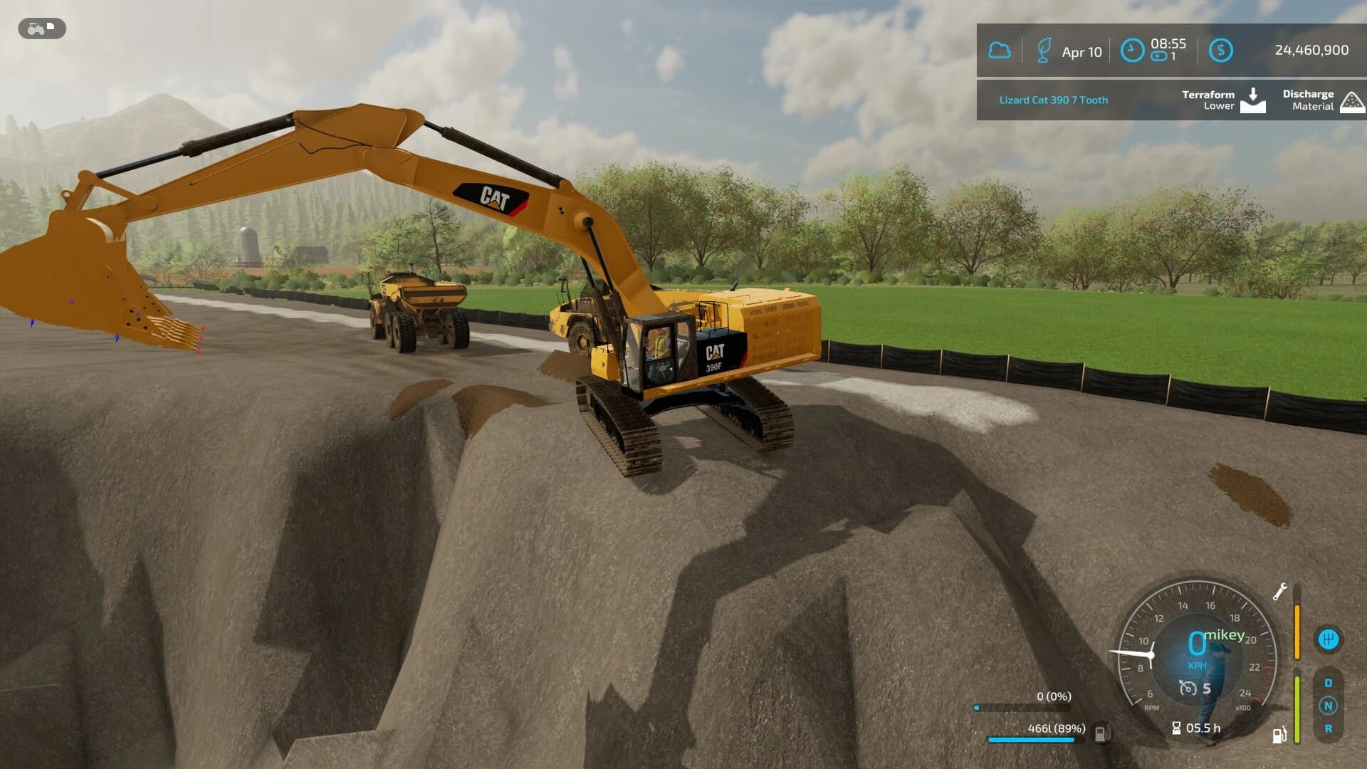 CAT 390F 7 TOOTH BUCKET