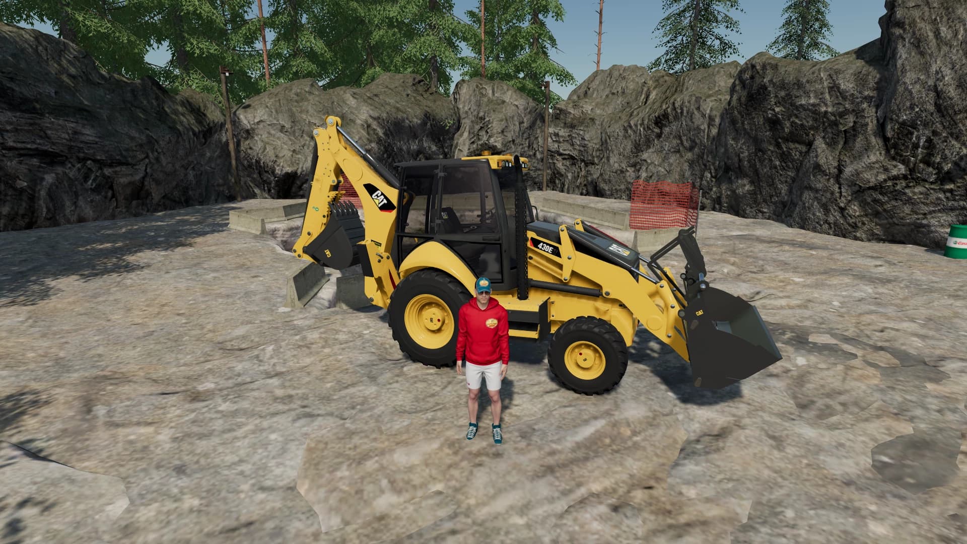 CAT 430E BACKHOE 4