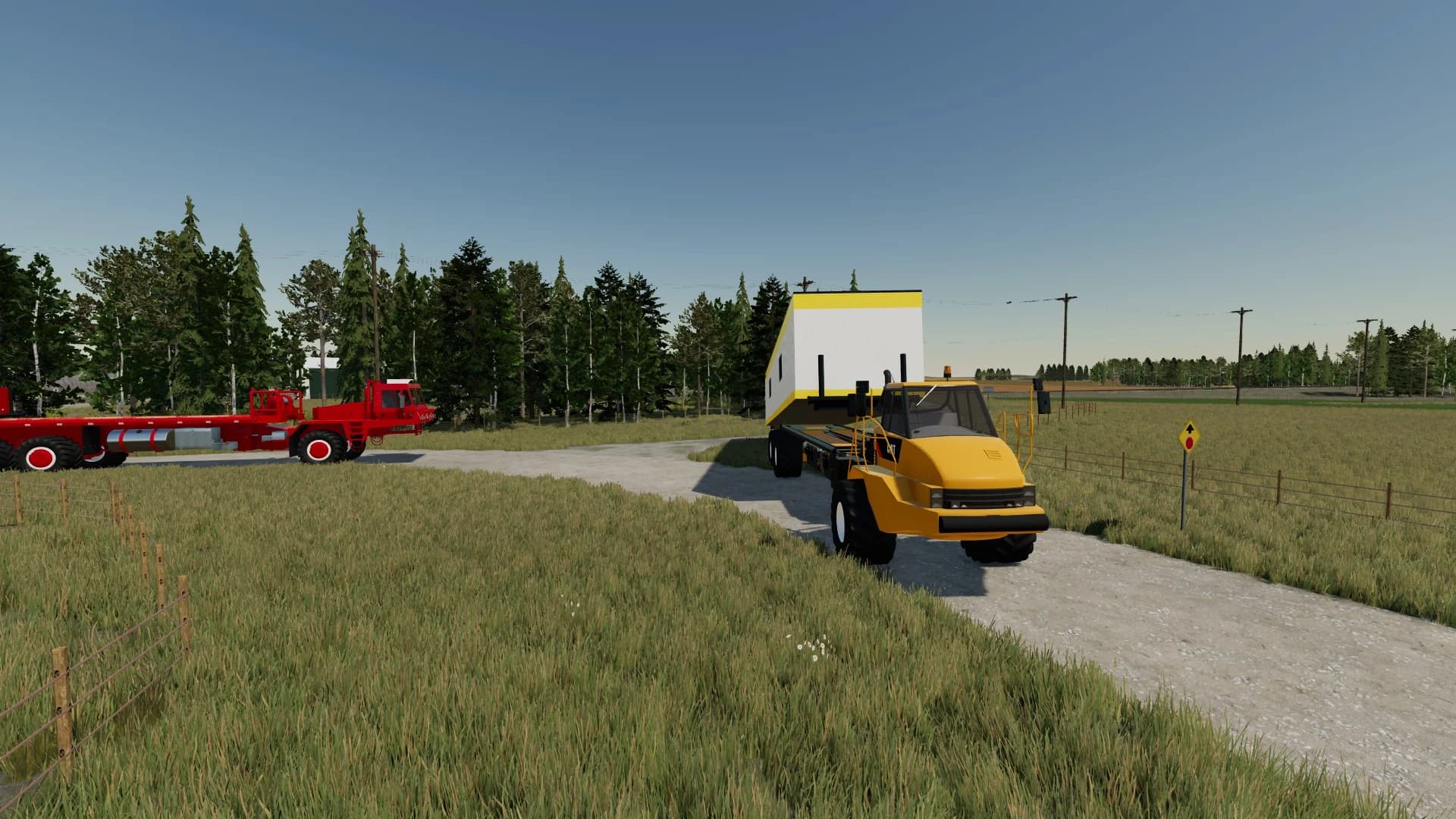 CAT 725A BED TRUCK 2