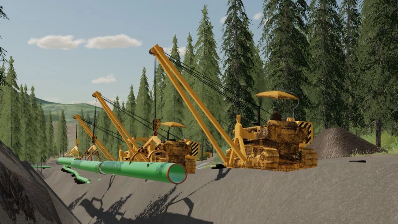 CAT D7 SIDEBOOMS 2