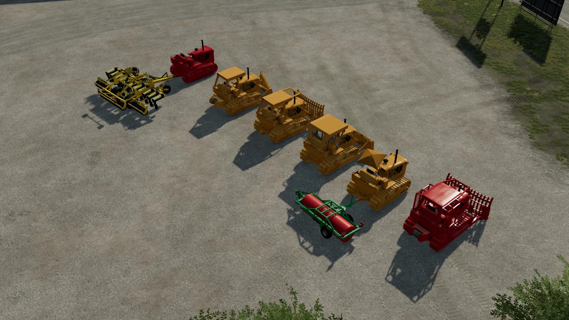CAT D7G PACK 4