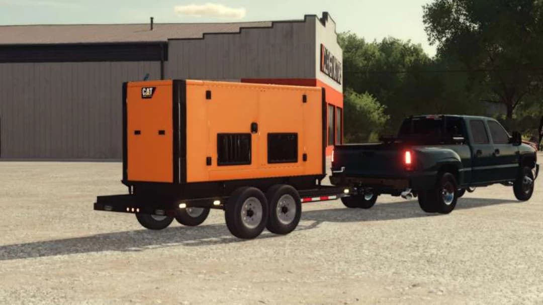CAT DIESEL GENERATOR TRAILER 2