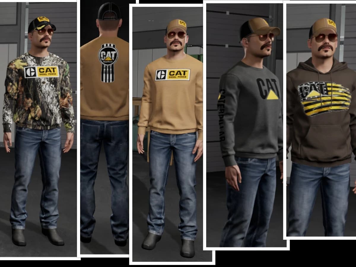 CAT THEMED CLOTHING PACK 3