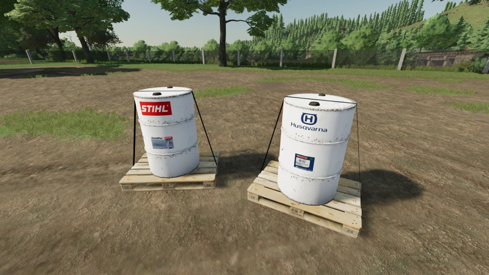 CHAIN OIL BARRELS 4