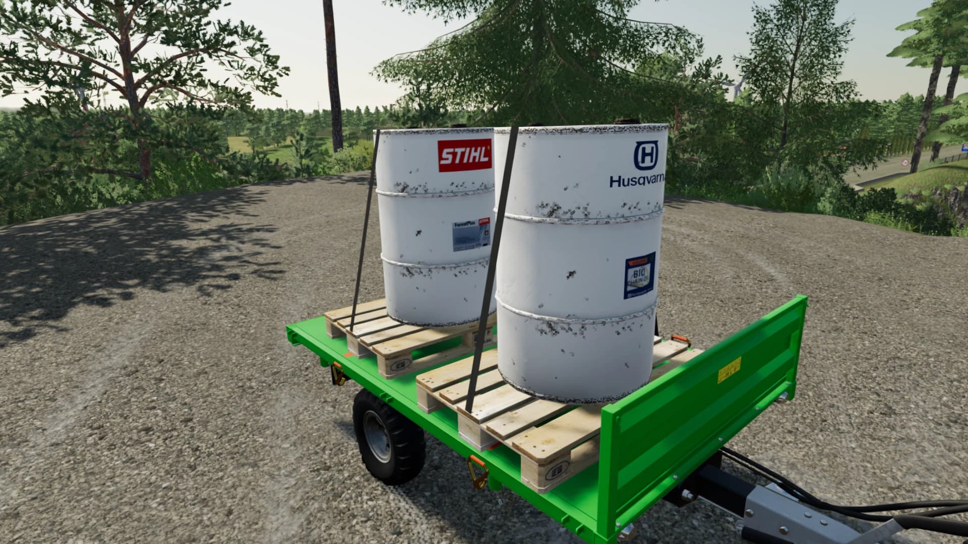 CHAIN OIL BARRELS 2